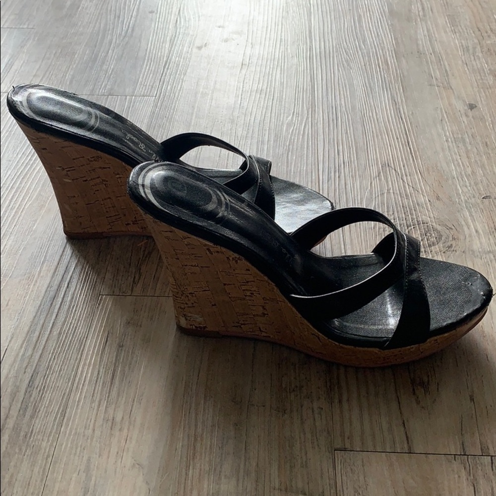 Black Gabriella Rocha Wedges